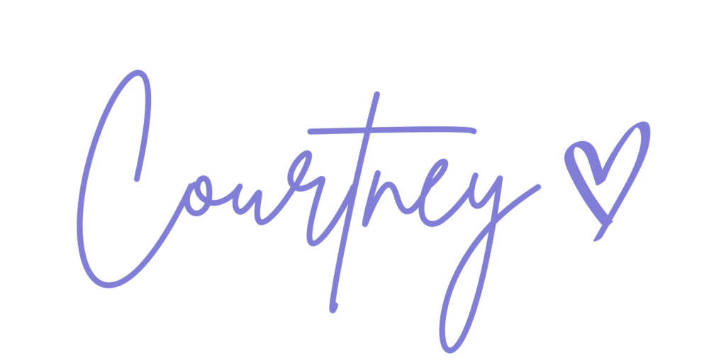 Courtney Dawson signature